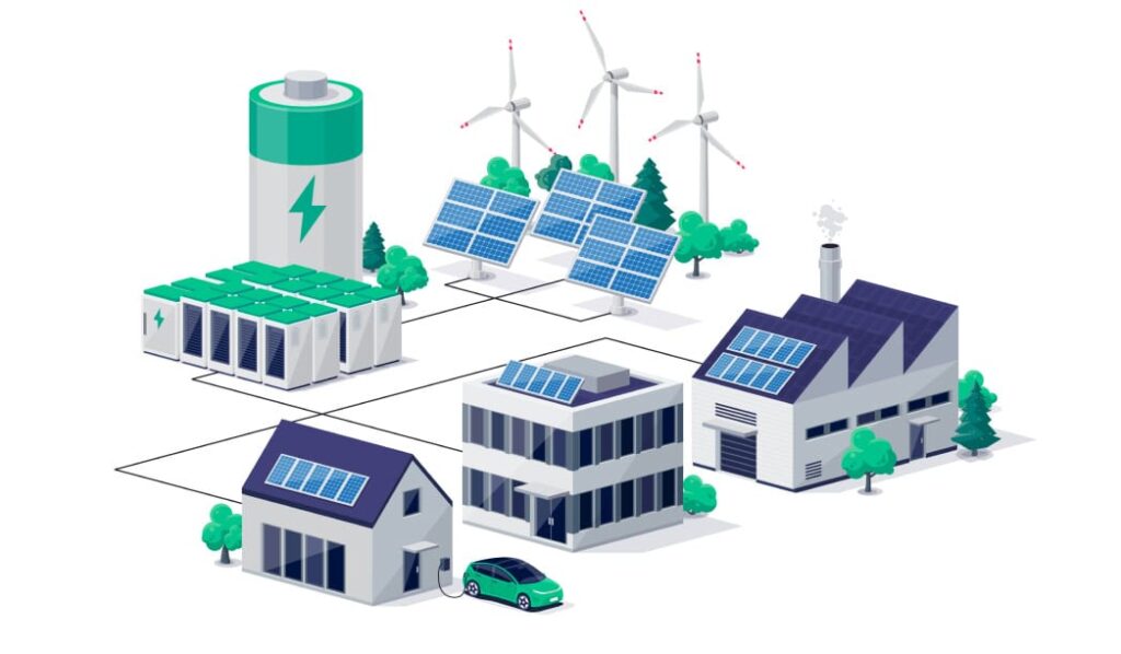 Batterisystem och kraftförsörjning